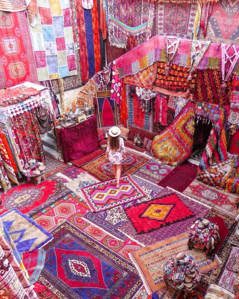 an image with some beautiful turkish carpets