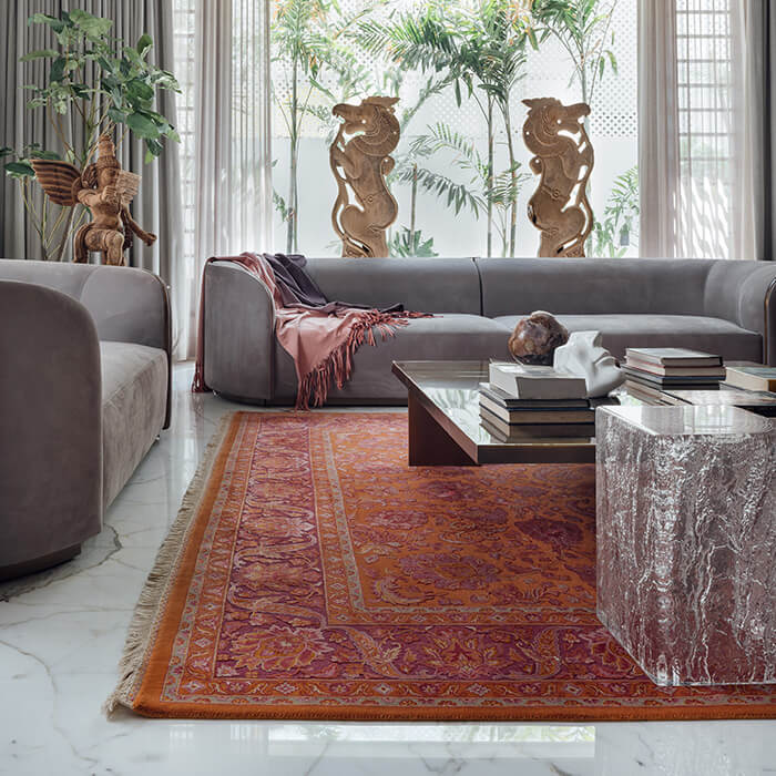 Indian modern rugs for living room